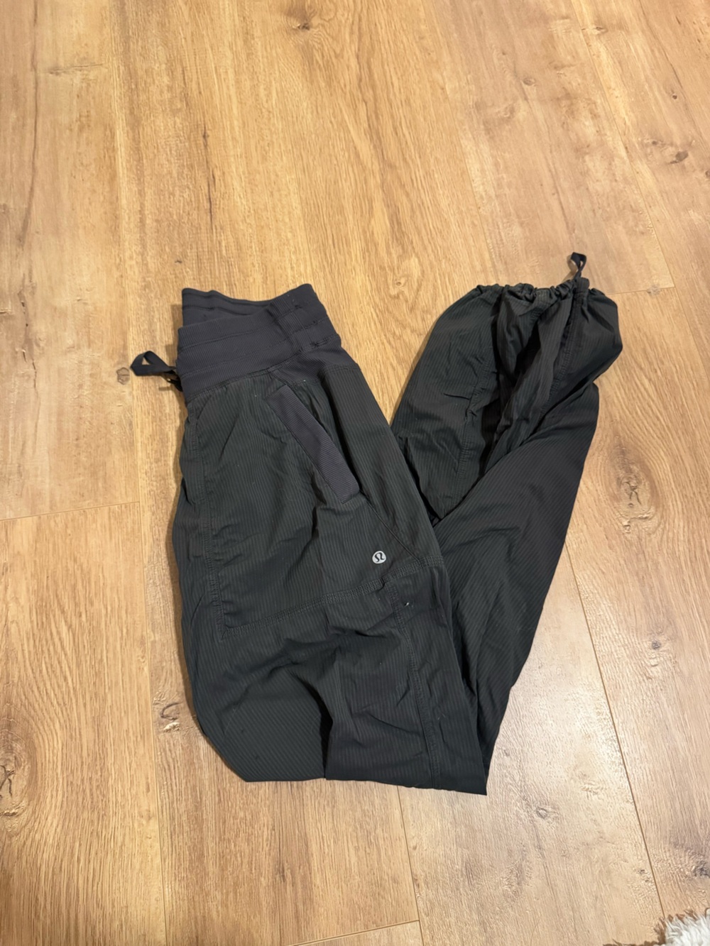 lululemon grey dance studio pants